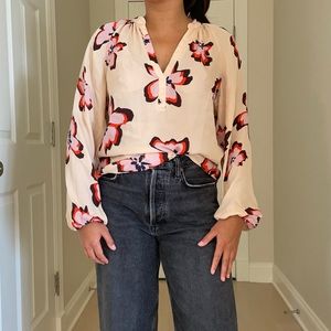 ALC 100% silk blouse